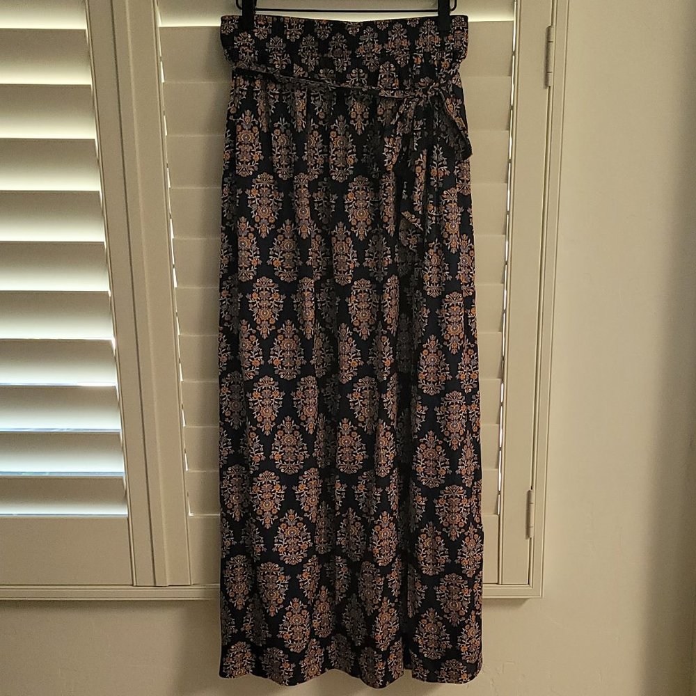 Express patterned maxi skirt NWT